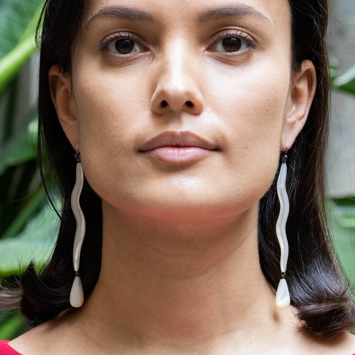 Warwick Freeman Mother of Pearl Dangle Earrings