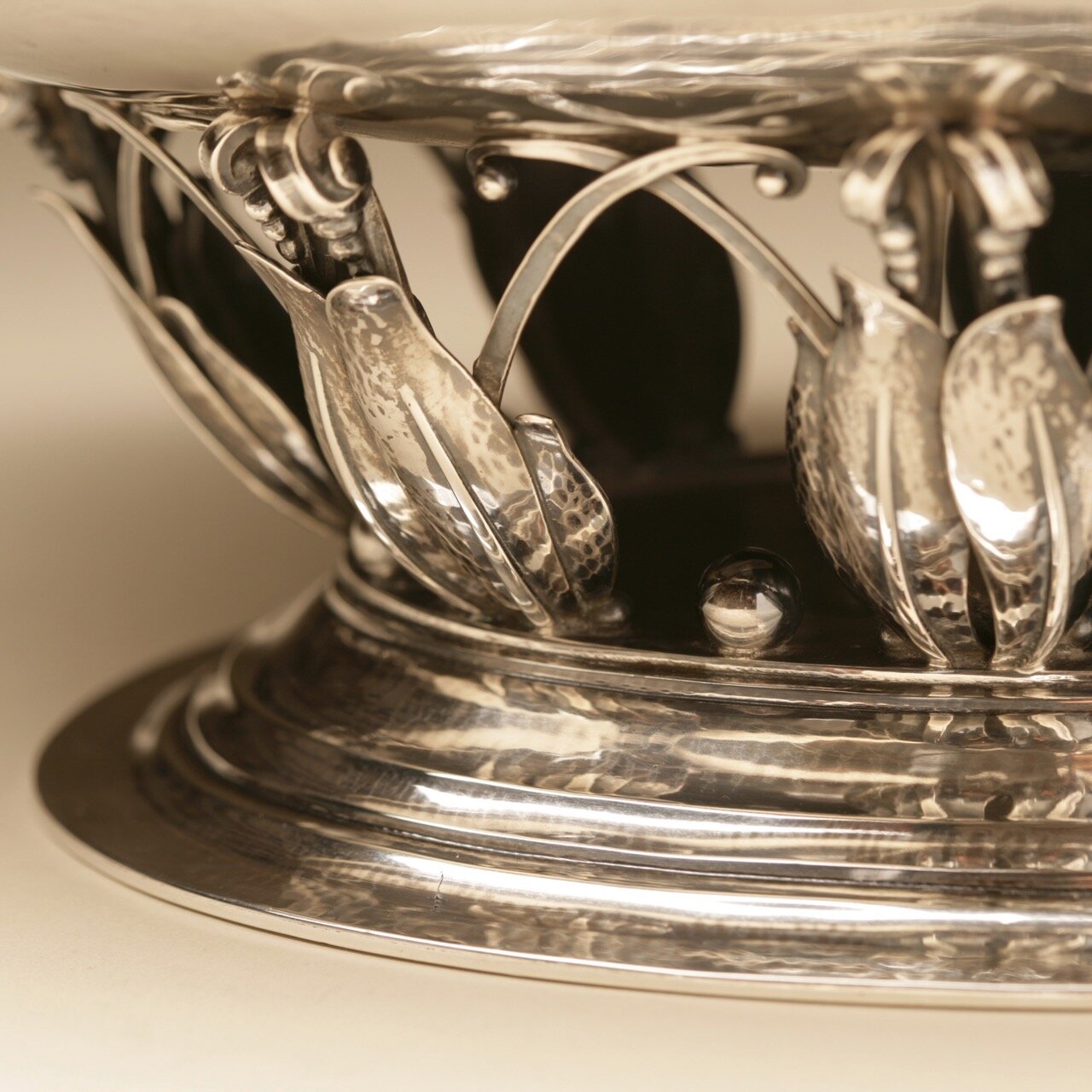 Estate Georg Jensen Sterling Silver Monumental Centerpiece Bowl No. 306A