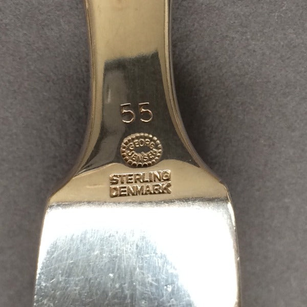 Georg Jensen Sterling Silver Ornamental Fish Eaters No. 55