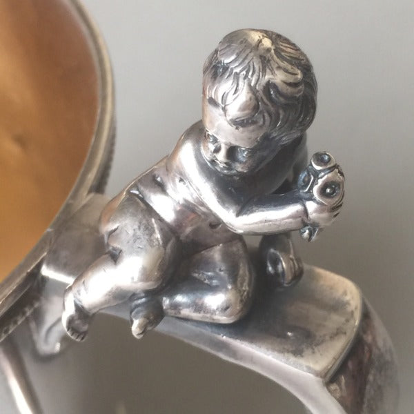 Braverman and Levy English Sterling Baby Cup Circa 1860