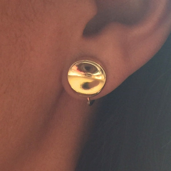 Georg Jensen 18K Gold Earrings No. 1136D by Nanna Ditzel