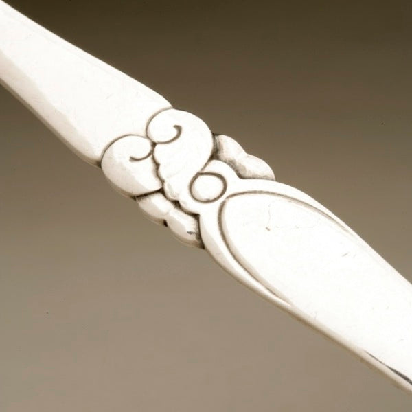 Vintage Georg Jensen Sterling Silver "Ornamental" Punch Ladle No. 158