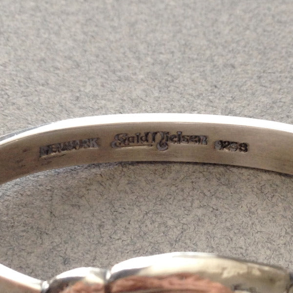 Evald Nielsen Sterling Silver Napkin Rings No. 6