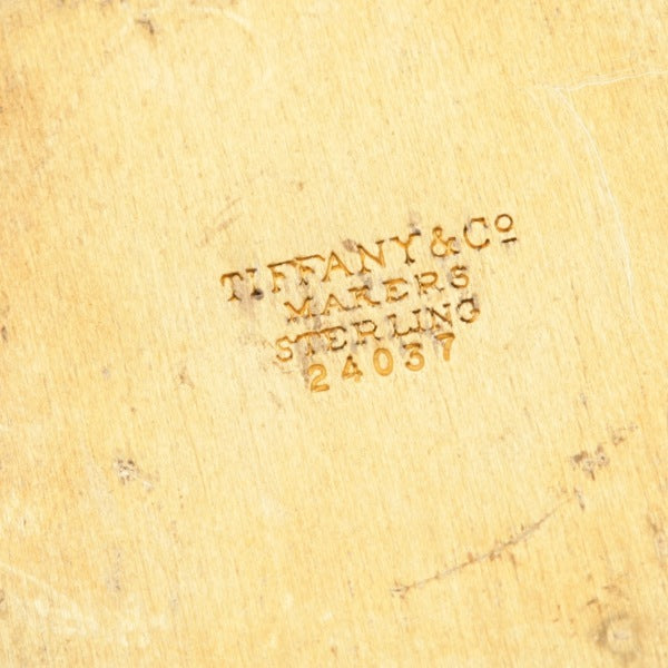 Tiffany and Co Sterling Silver and 24kt Gold Gilt "Topiary"