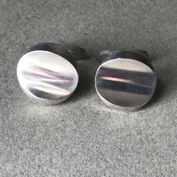 Georg Jensen Sterling Silver Cufflinks No. 107 Nanna Ditzel
