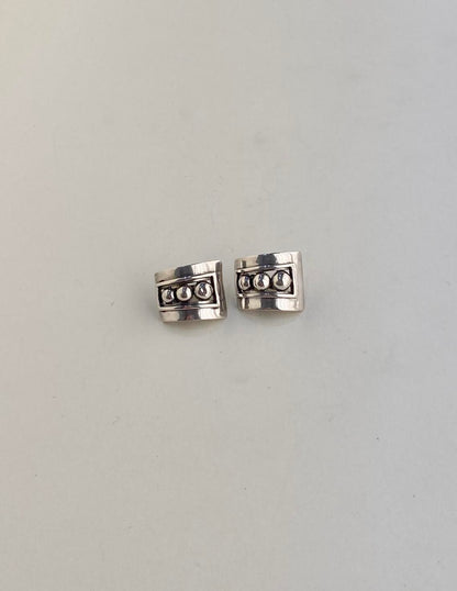 Margot de Taxco Silver Earrings No. 5247