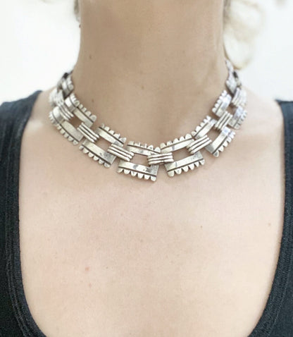 Hector Aguilar Silver Necklace