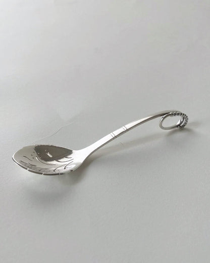 Estate Georg Jensen Sterling Silver Pierced Spoon No. 41