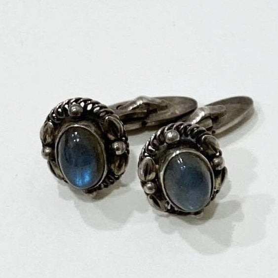 George Jensen Cufflinks with Labradorite No. 17