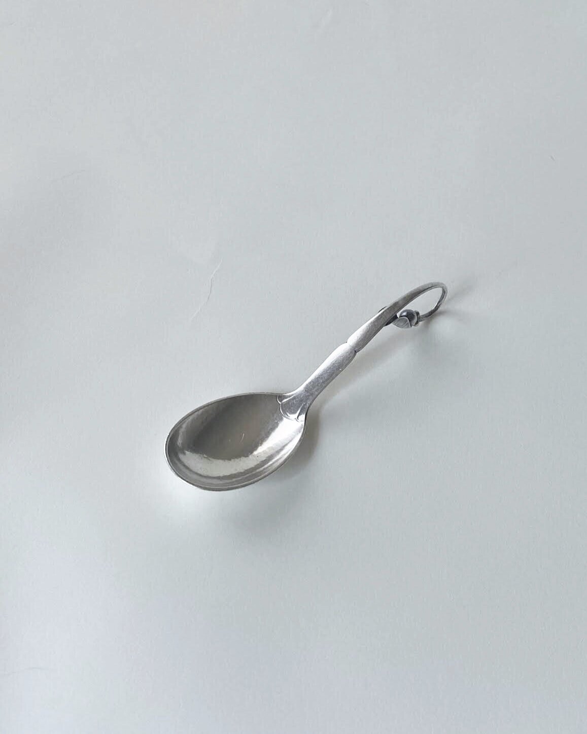 Georg Jensen Leaf and Berry Sugar Ladle No. 21