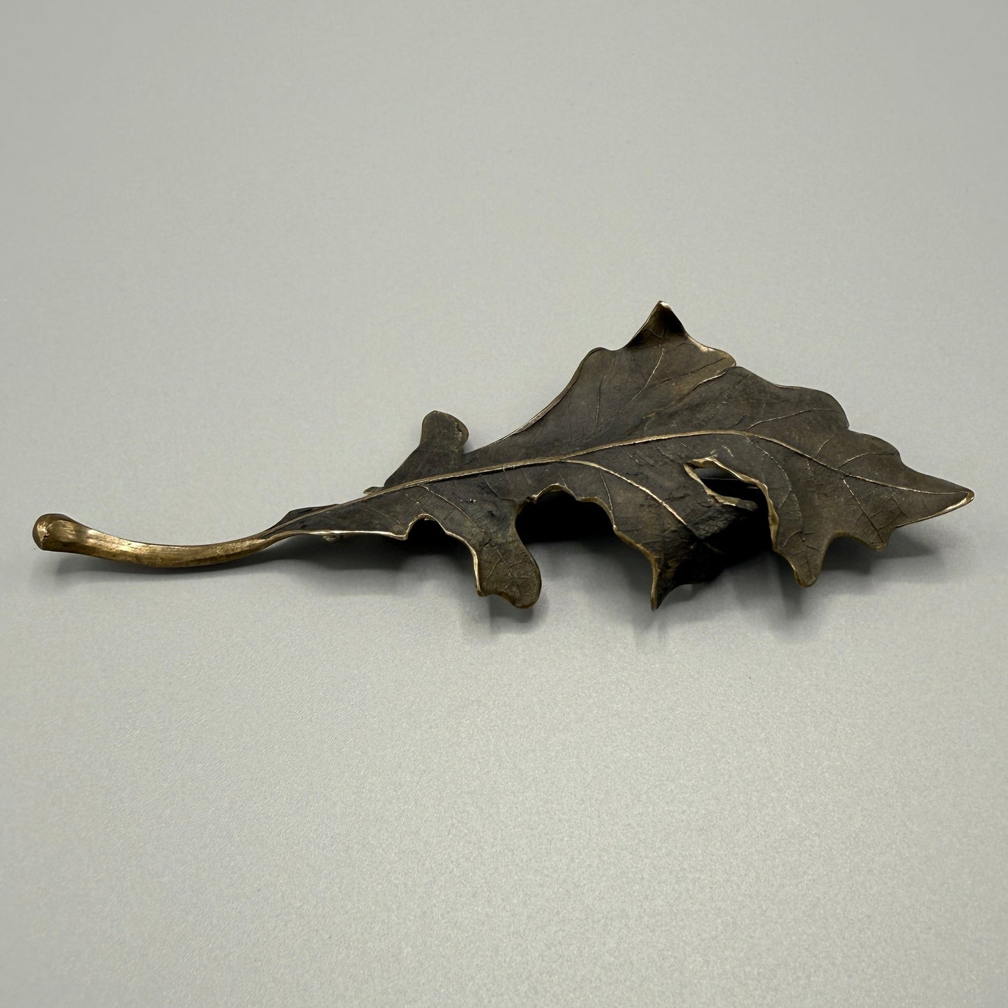 Estate Oak Leaf Brooch by John Iversen