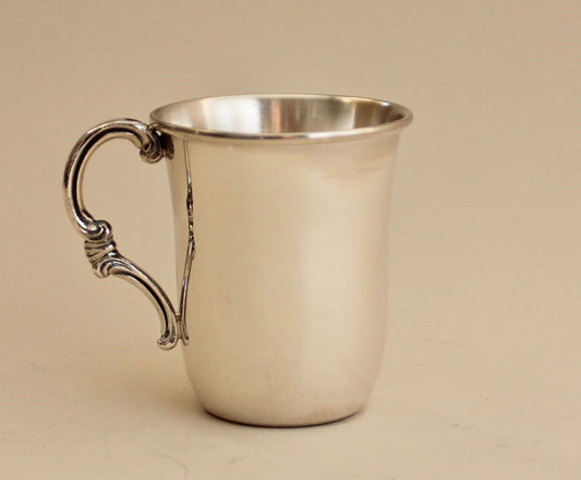 Buccellati "Savoy" Sterling Silver Baby Cup