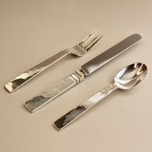 Old Newbury Crafters "Scandia Pattern" Hand Wrought Sterling Silver