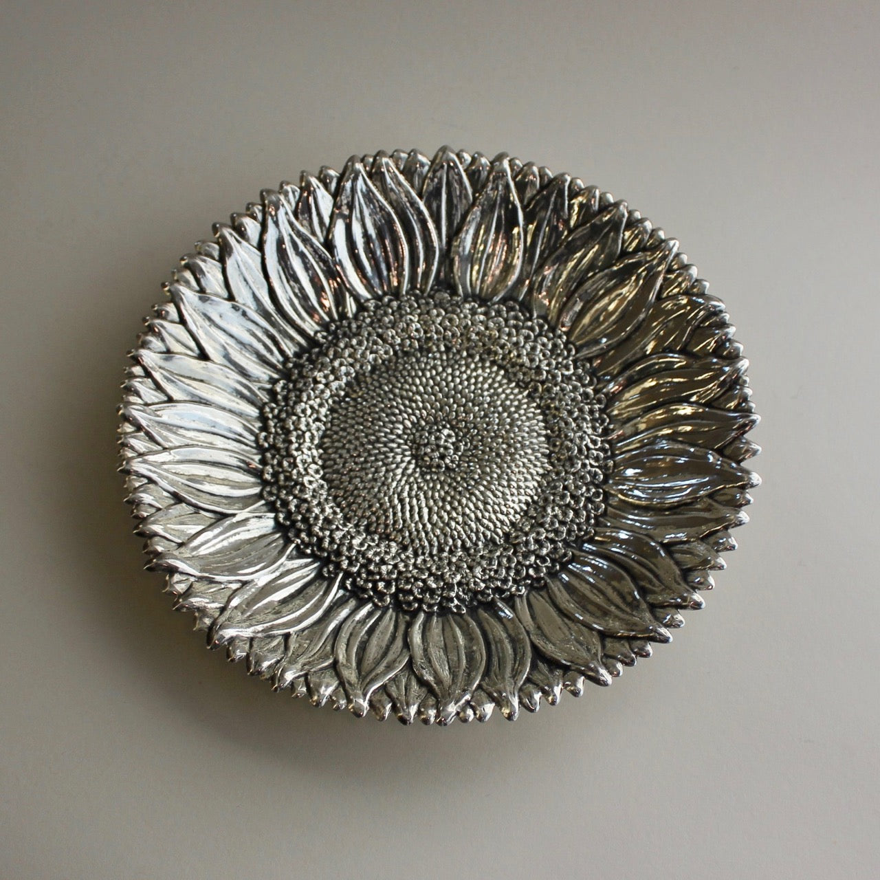 Buccellati Sterling Silver "Sunflower" Large Bowl