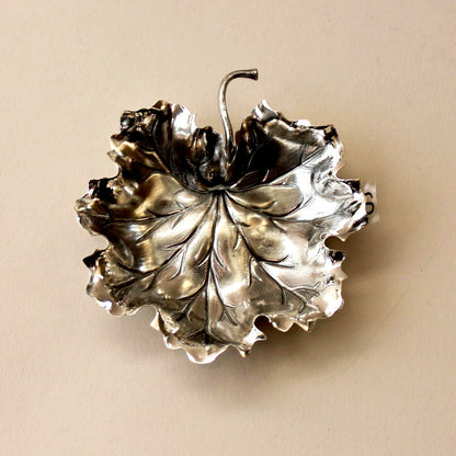 Buccellati Sterling Silver "Geranium Leaf" Bowl Small