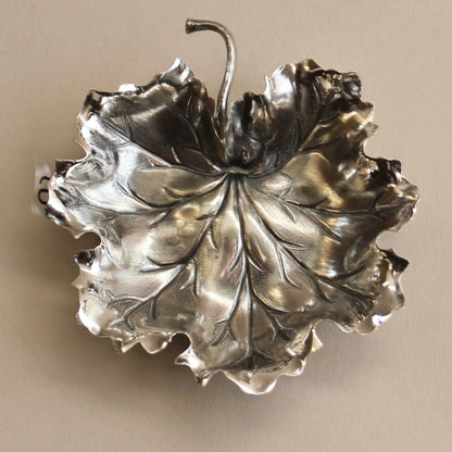 Buccellati Sterling Silver "Geranium Leaf" Bowl Small