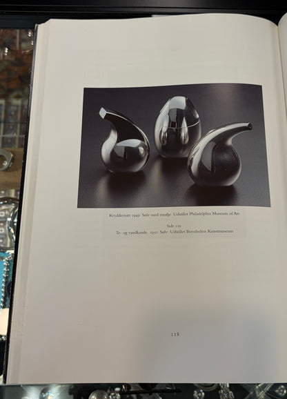 Estate Georg Jensen Sterling Silver Salt and Pepper Shaker Set by Søren Georg Jensen (SGJ) No. 965