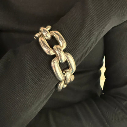 Estate Sterling Silver Chain Bracelet