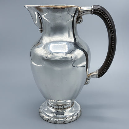 Estate Sterling Silver Georg Jensen Large Water Pitcher No. 5