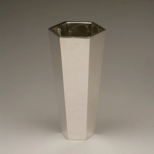 Frank Lloyd Wright Designed Sterling Silver Vase by Tiffany