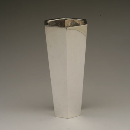 Frank Lloyd Wright Designed Sterling Silver Vase by Tiffany