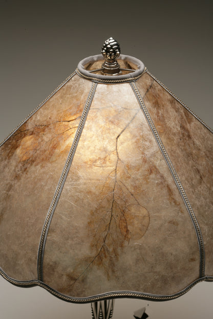 Art Nouveau 830 Silver Table Lamp by K. Andersen