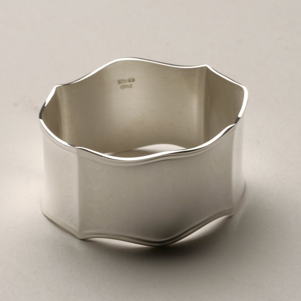 Robbe & Berking Sterling Silver "Alt-Chippendale" Pattern Napkin Ring