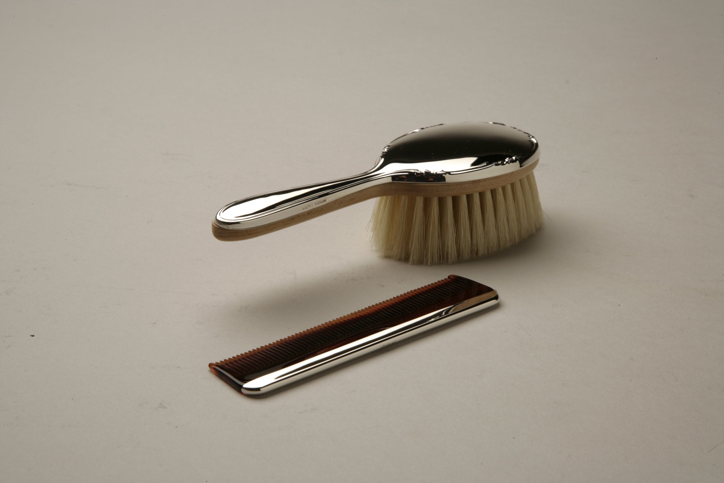 Sterling store Reed and Barton child's brush old