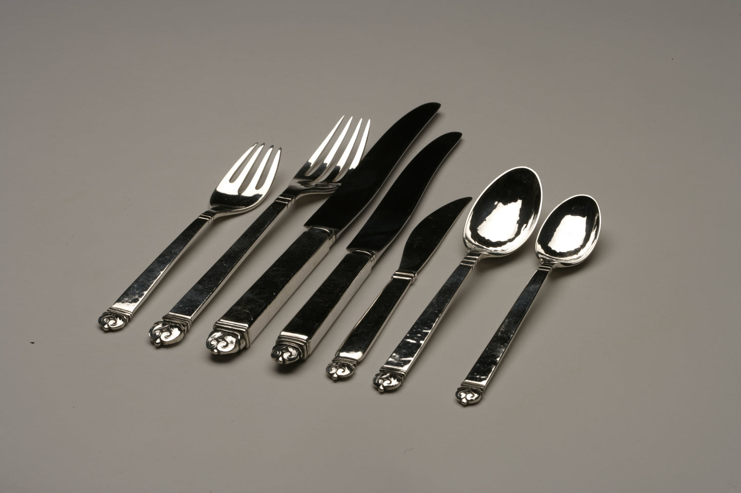 Peer Smed Sterling Silver Service set For 12