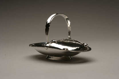 Peer Smed Handled Sterling Silver Basket