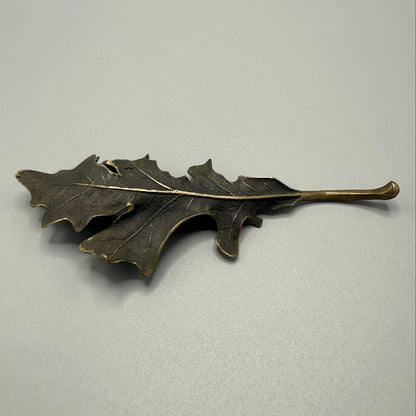 Estate Oak Leaf Brooch by John Iversen