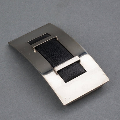 Estate Sterling Silver Belt Buckle by Antonio Pineda