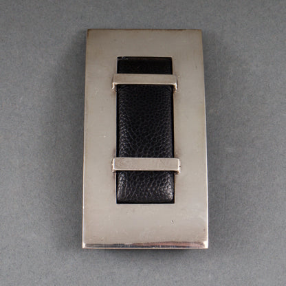 Estate Sterling Silver Belt Buckle by Antonio Pineda