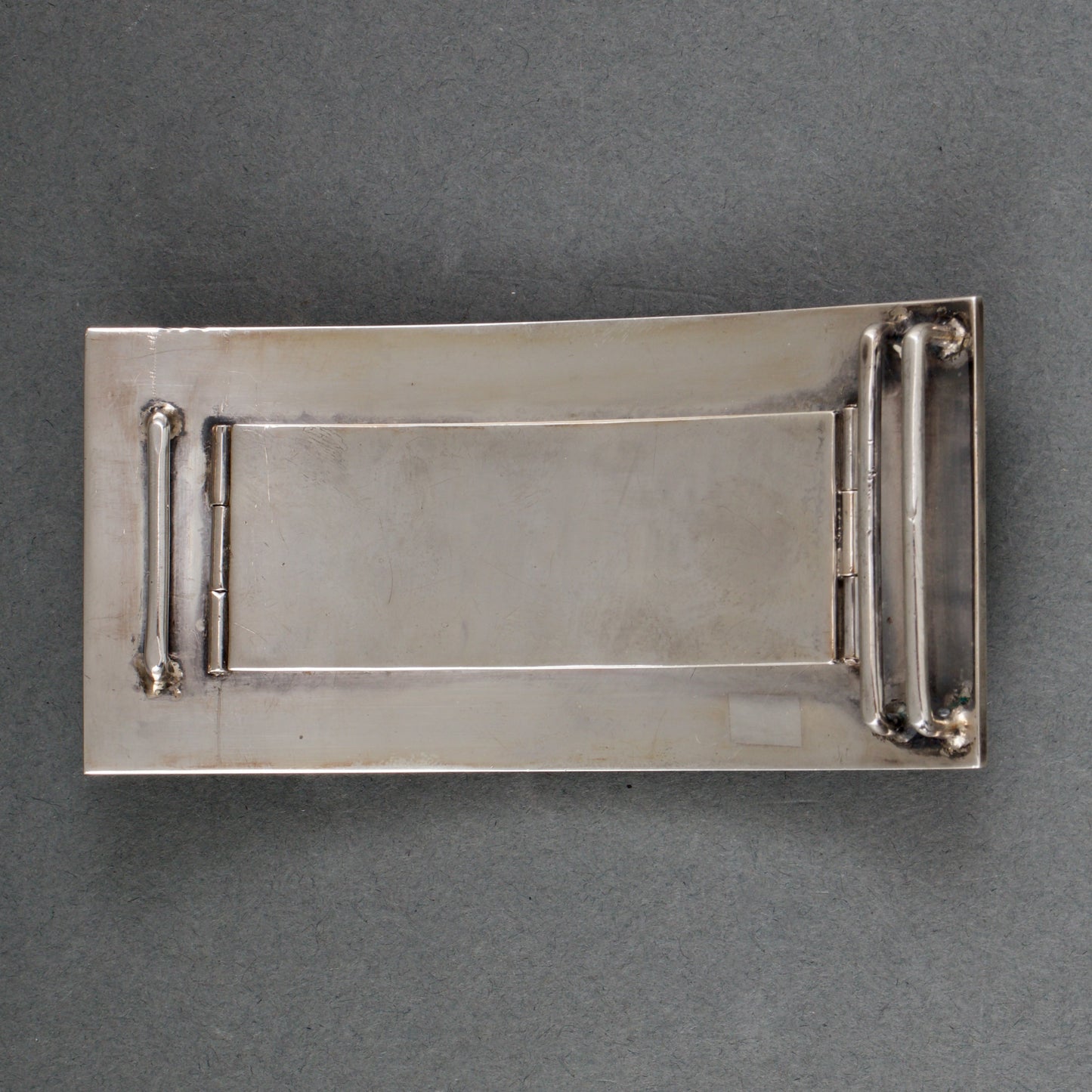 Estate Sterling Silver Belt Buckle by Antonio Pineda