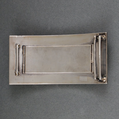 Estate Sterling Silver Belt Buckle by Antonio Pineda