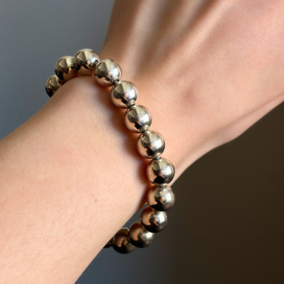 Estate Tiffany & Co. Sterling Silver Ball Bracelet