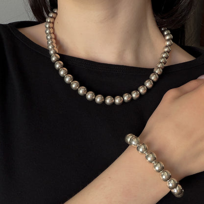 Estate Tiffany & Co. Sterling Silver Ball Bracelet