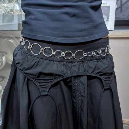 Estate Sterling Silver Link Belt by John Lewis