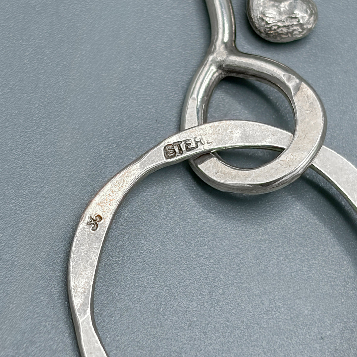 Estate Sterling Silver Link Belt by John Lewis