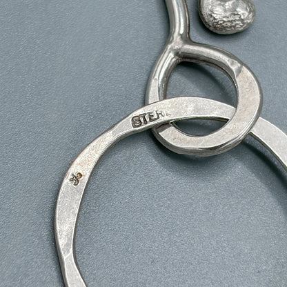 Estate Sterling Silver Link Belt by John Lewis