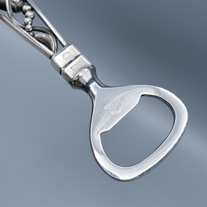Estate Georg Jensen Sterling Silver "Blossom" Bottle Opener