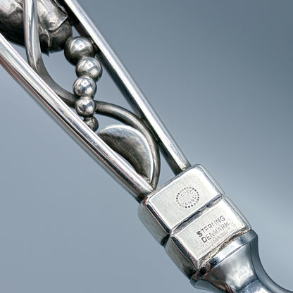 Estate Georg Jensen Sterling Silver "Blossom" Bottle Opener