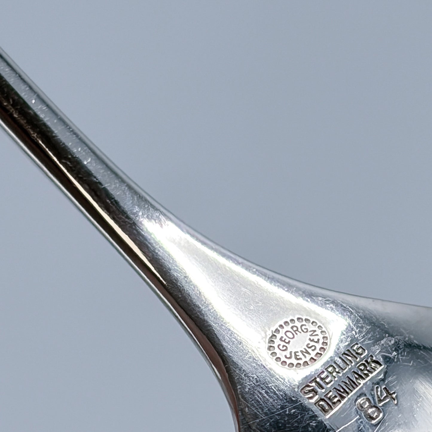 Estate Georg Jensen Sterling Silver "Blossom" Pierced Sugar Sifter No 84