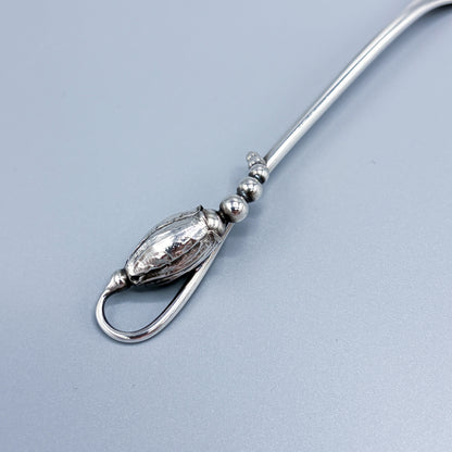 Estate Georg Jensen Sterling Silver "Blossom" Pierced Sugar Sifter No 84