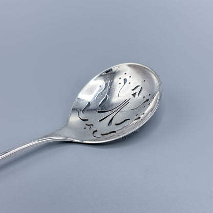 Estate Georg Jensen Sterling Silver "Blossom" Pierced Sugar Sifter No 84