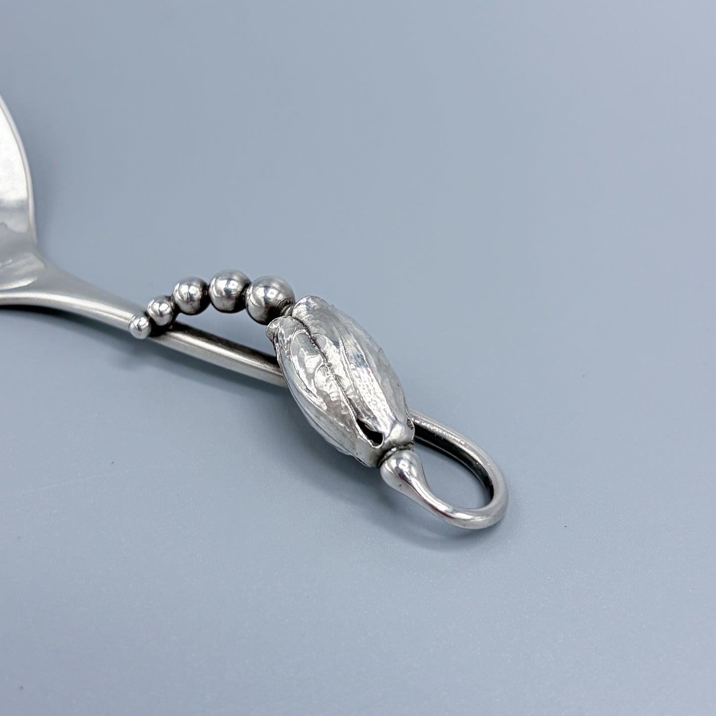 Estate Georg Jensen Sterling Silver "Blossom" Sugar Spoon No 84