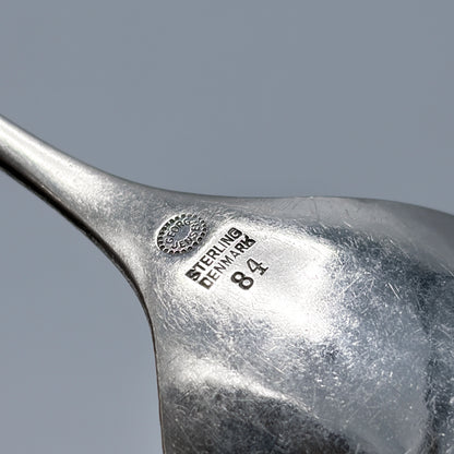 Estate Georg Jensen Sterling Silver "Blossom" Small Sugar Spoon No 84