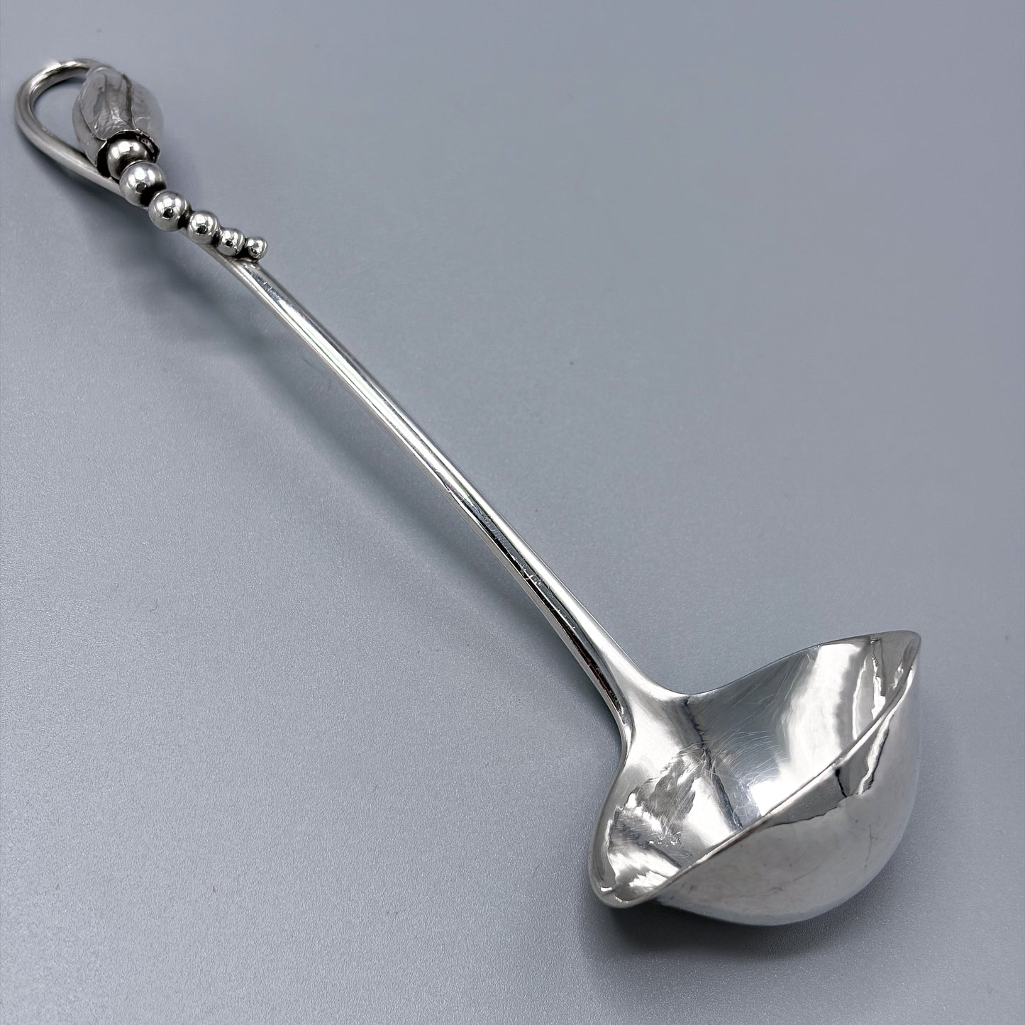 Estate Georg Jensen Sterling Silver "Blossom" Cream Ladle  No 84