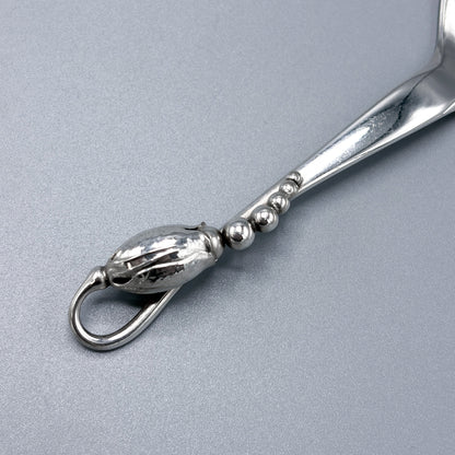 Estate Georg Jensen Sterling Silver "Blossom" Pastry Server No 84