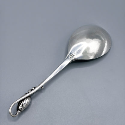 Estate Georg Jensen Sterling Silver "Blossom" Serving Spoon No 84